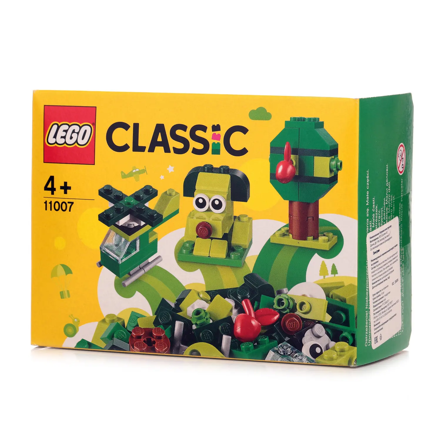 Конструктор Lego classic зелёный набор для конструирования арт11007 | Игрушки и хобби