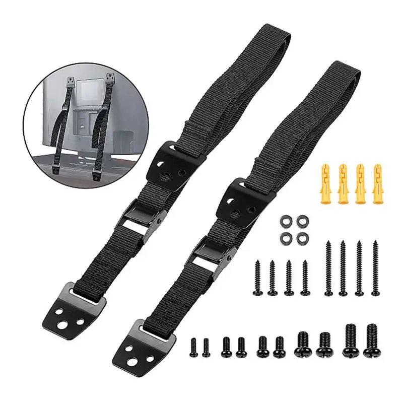 TV Furniture Anti Tip Straps Wall Anchors for Baby Proofing Child Safety Dresser
TV Furniture Anti Tip Straps Wall Anchors for Baby Proofing Child Safety Dresser