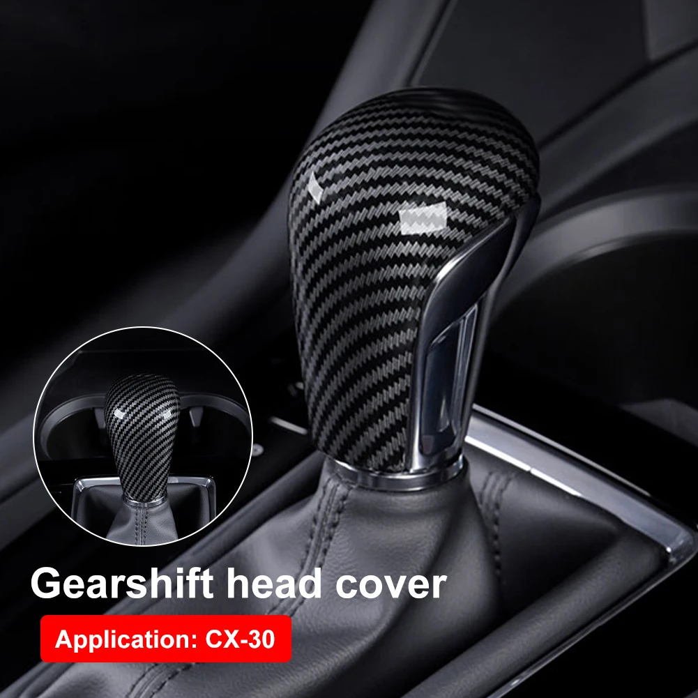 for Mazda 3 Axela 2020 CX3 Gear Shift Knob Cover Trim Decorative Sticker Carbon Fiber Black Car Styling Interior Accessories
for Mazda 3 Axela 2020 CX3 Gear Shift Knob Cover Trim Decorative Sticker Carbon Fiber Black Car Styling Interior Accessories