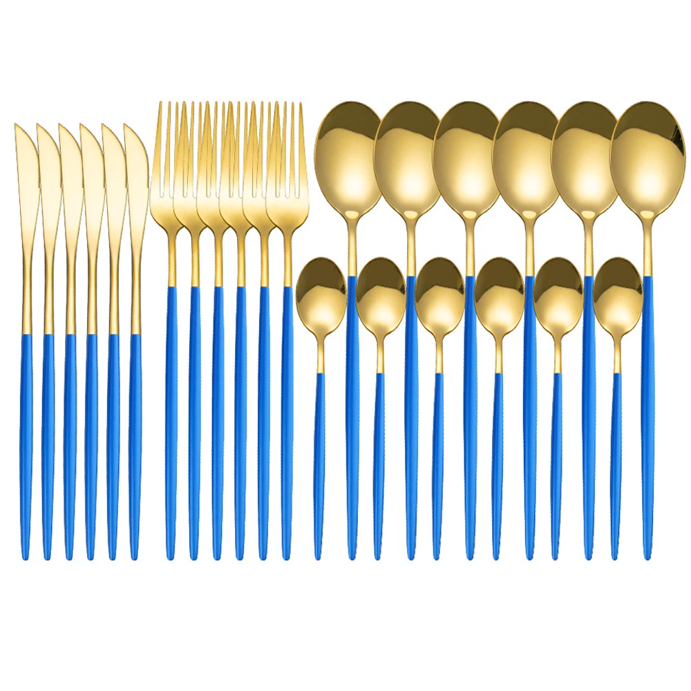 Набор разноцветных столовых приборов из нержавеющей стали с зеркалом, комплект посуды, десертная ложка и вилка, многоразовый набор столовы...
Набор разноцветных столовых приборов из нержавеющей стали с зеркалом, комплект посуды, десертная ложка и вилка, многоразовый набор столовы...