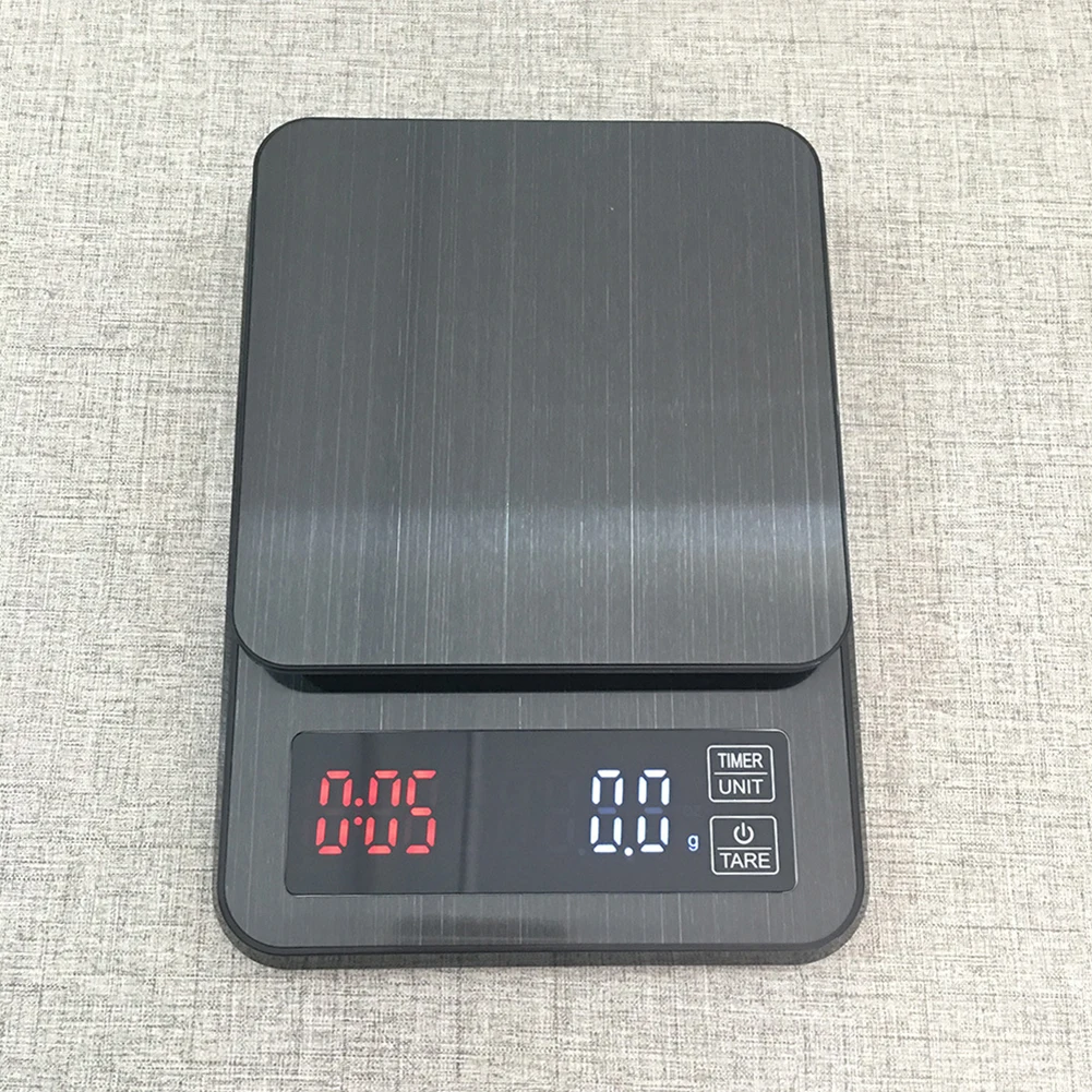 Household Drip Coffee Electronic Scales Measuring Food Kitchen Scale with Timer for Household Kitchen Easy Supplies
Household Drip Coffee Electronic Scales Measuring Food Kitchen Scale with Timer for Household Kitchen Easy Supplies