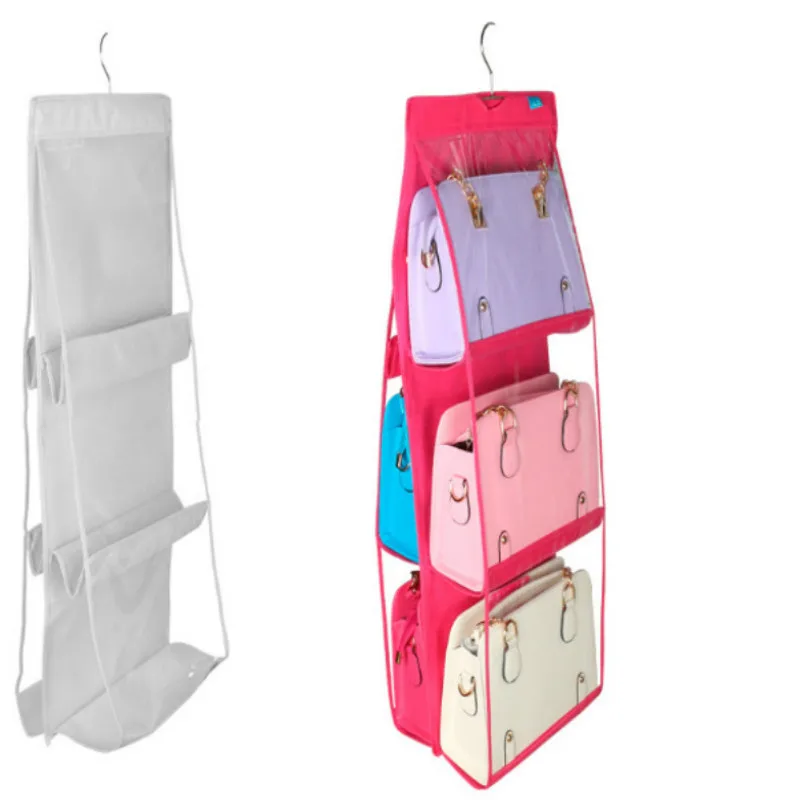 1pc Two-sided Six Floors Bag Hanging Bag Six Piece Handbag Storage and Finishing Bag Suspended Multi-storey Dustproof Storage
1pc Two-sided Six Floors Bag Hanging Bag Six Piece Handbag Storage and Finishing Bag Suspended Multi-storey Dustproof Storage