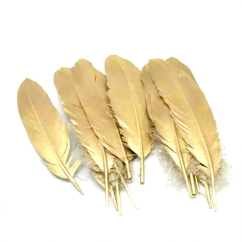 Decoration Carnaval Accessoires Wholesale Gold Silver Dipped Goose Feather Duck Pheasant Feathers for Crafts Wedding Feathers
Decoration Carnaval Accessoires Wholesale Gold Silver Dipped Goose Feather Duck Pheasant Feathers for Crafts Wedding Feathers