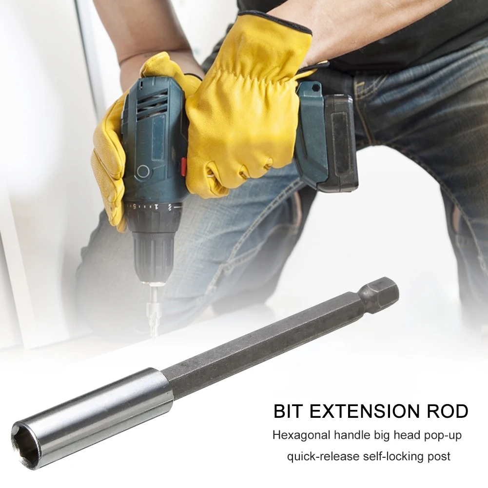 Handle Sleeve Rod Connection Extension Rod Batch 1/4 Hexagonal Electric Sleeve Strong Toughness Metal Portable Supplies
Handle Sleeve Rod Connection Extension Rod Batch 1/4 Hexagonal Electric Sleeve Strong Toughness Metal Portable Supplies