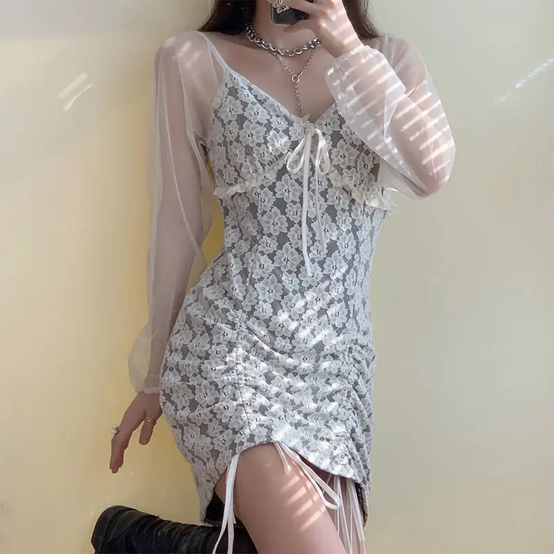 Женское кружевное мини-платье, элегантное офисное платье с цветочным принтом и кулиской, в японском стиле, с V-образным вырезом, винтажные пл...
Женское кружевное мини-платье, элегантное офисное платье с цветочным принтом и кулиской, в японском стиле, с V-образным вырезом, винтажные пл...