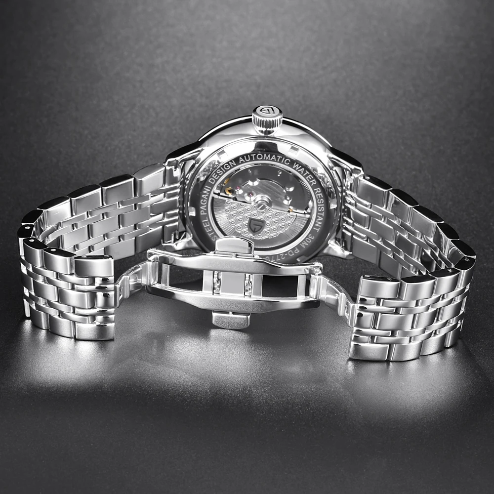PAGANI DESIGN Men's Mechanical Watch Top Brand Sapphire Glass Simple Business Clock Stainless Steel Waterproof Automatic Watches
PAGANI DESIGN Men's Mechanical Watch Top Brand Sapphire Glass Simple Business Clock Stainless Steel Waterproof Automatic Watches