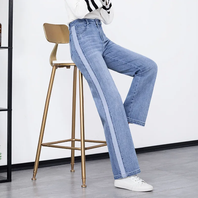 Women's jeans 2020 spring and summer new straight-leg jeans women's trousers Korean casual high waist loose wide-leg trousers
Women's jeans 2020 spring and summer new straight-leg jeans women's trousers Korean casual high waist loose wide-leg trousers