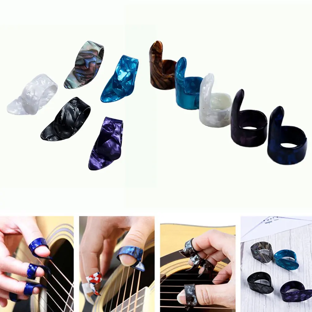 Thumb Finger Guitar Pick Fingerpicks Plectrum Sheath Guitar Tube Picks Thumb Picks Electric Guitar Accessories Random Color
Thumb Finger Guitar Pick Fingerpicks Plectrum Sheath Guitar Tube Picks Thumb Picks Electric Guitar Accessories Random Color