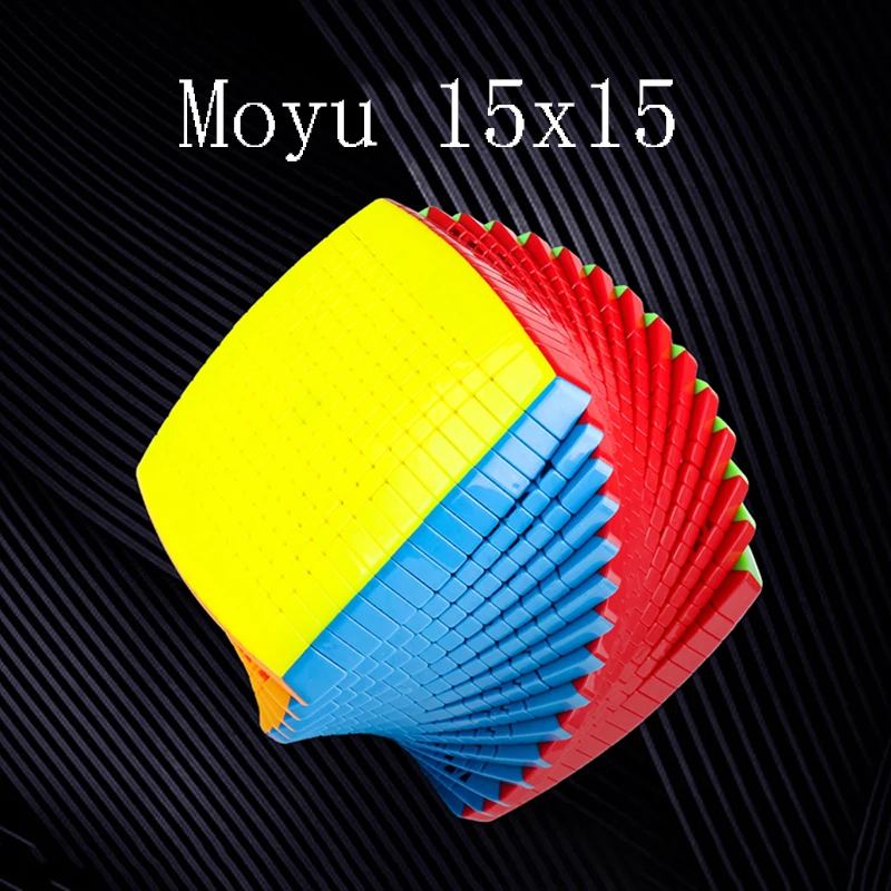 Moyu 15Layer Magic Cube Puzzle 15x15x15 stickerless With Box Educational Cubo Magico Toys For Collectition 120mm 15x15
Moyu 15Layer Magic Cube Puzzle 15x15x15 stickerless With Box Educational Cubo Magico Toys For Collectition 120mm 15x15
