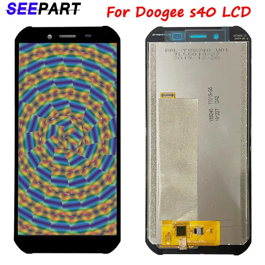 For Doogee S40s Screen Touch Screen Digitizer Assembly Replacement for Doogee S40s LCD Shipping
For Doogee S40s Screen Touch Screen Digitizer Assembly Replacement for Doogee S40s LCD Shipping