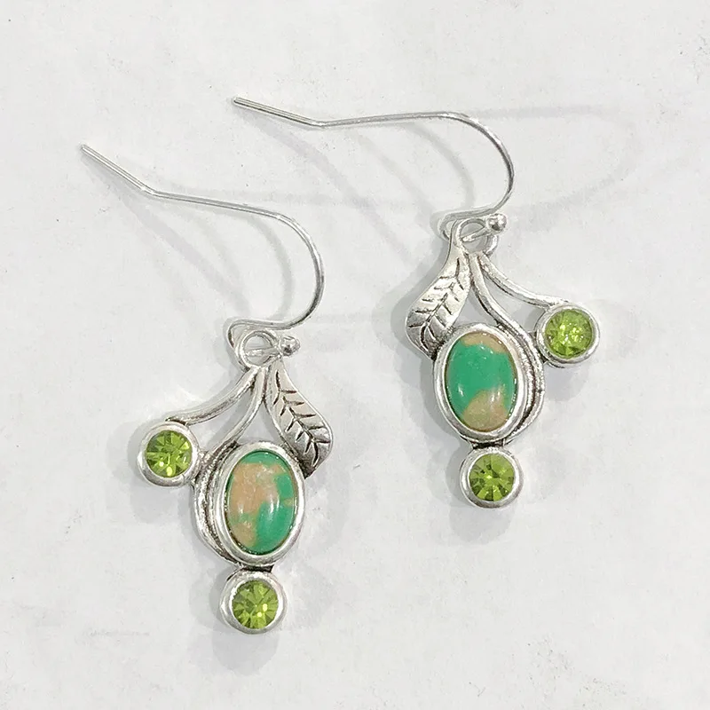 Boho Ethnic Green Resin Stone Drop Dangle Earrings for Women Indian Tribal Vintage Earrings
Boho Ethnic Green Resin Stone Drop Dangle Earrings for Women Indian Tribal Vintage Earrings