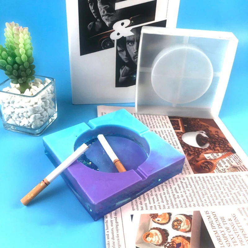 Storage Box Epoxy Resin Mold Ashtray Cigarette Case Silicone Mould DIY Crafts Jewelry Organizer Casting Tools
Storage Box Epoxy Resin Mold Ashtray Cigarette Case Silicone Mould DIY Crafts Jewelry Organizer Casting Tools