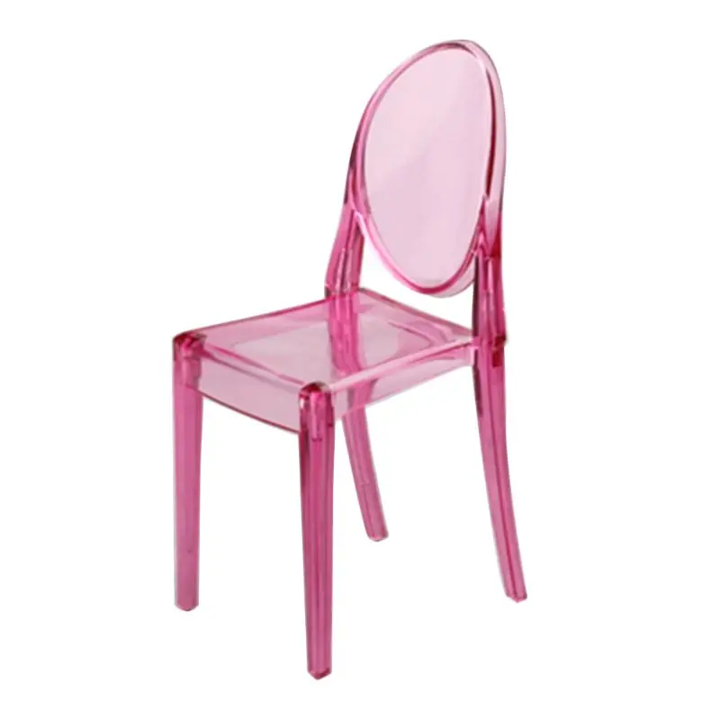1:6 Dollhouse Miniature Accessories Mini Doll House Clear Transparent Plastic Chair Furniture Decor Collection Gift
1:6 Dollhouse Miniature Accessories Mini Doll House Clear Transparent Plastic Chair Furniture Decor Collection Gift