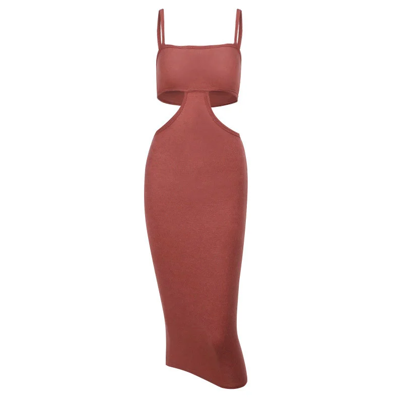Instunning Fashion Hollow Out Cami Dress 2021 Summer Women Solid Bodycon Sexy Elegant Casual Streetwear Knitted Female Dress
Instunning Fashion Hollow Out Cami Dress 2021 Summer Women Solid Bodycon Sexy Elegant Casual Streetwear Knitted Female Dress