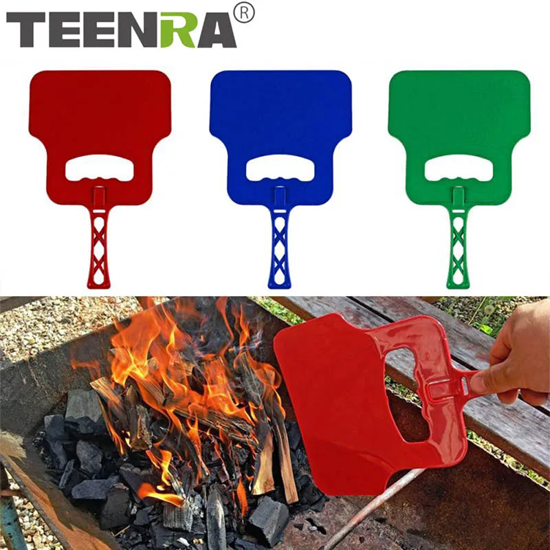 TEENRA BBQ пластмассовый ручной вентилятор термостойкий напольный Ручной Кухонный