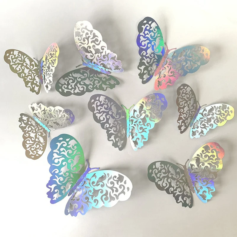 12 Pieces of Wall Stickers 3D Effect Crystal Butterfly Wall Stickers Beautiful Butterfly Kids Room Wall Decals Home Decoration
12 Pieces of Wall Stickers 3D Effect Crystal Butterfly Wall Stickers Beautiful Butterfly Kids Room Wall Decals Home Decoration