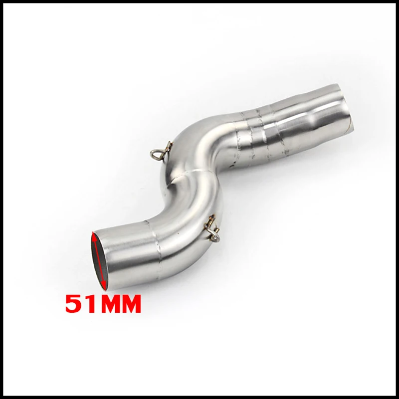 For Kawasaki Ninja ZX6R ZX636 2004 2005 2006 2007 2008 Exhaust System Pipe Motorcycle Mid Link Tube Connecting 51mm Muffler Tip
For Kawasaki Ninja ZX6R ZX636 2004 2005 2006 2007 2008 Exhaust System Pipe Motorcycle Mid Link Tube Connecting 51mm Muffler Tip