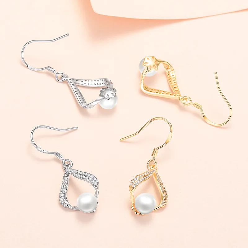 VENTFILLE 925 Sterling Silver Lnlaid Zircon Pearl Drops Pendant Circle Earrings Women's Earrings Jewelry Gifts Wholesale
VENTFILLE 925 Sterling Silver Lnlaid Zircon Pearl Drops Pendant Circle Earrings Women's Earrings Jewelry Gifts Wholesale