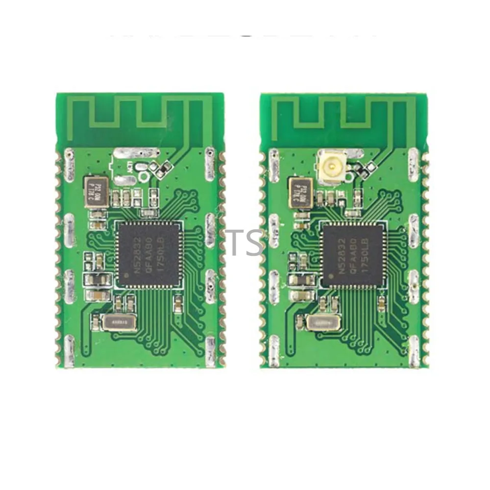 nRF52832 module 2.4G Bluetooth BLE5.0 transparent transmission module master and slave ultra low power consumption
nRF52832 module 2.4G Bluetooth BLE5.0 transparent transmission module master and slave ultra low power consumption