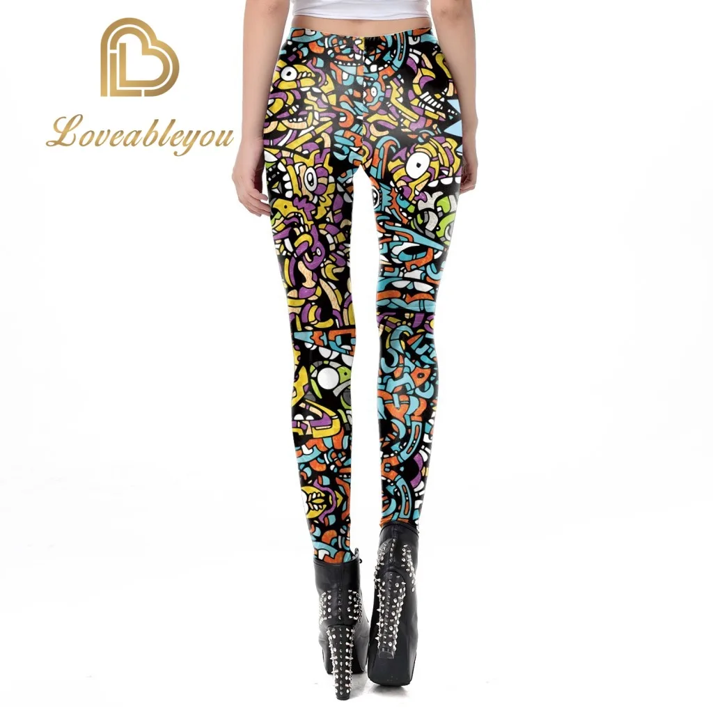 High Elastic Wholesales Women Leggings Sexy Pencil 3D Digital Print Colorful Pants S-4XL
High Elastic Wholesales Women Leggings Sexy Pencil 3D Digital Print Colorful Pants S-4XL