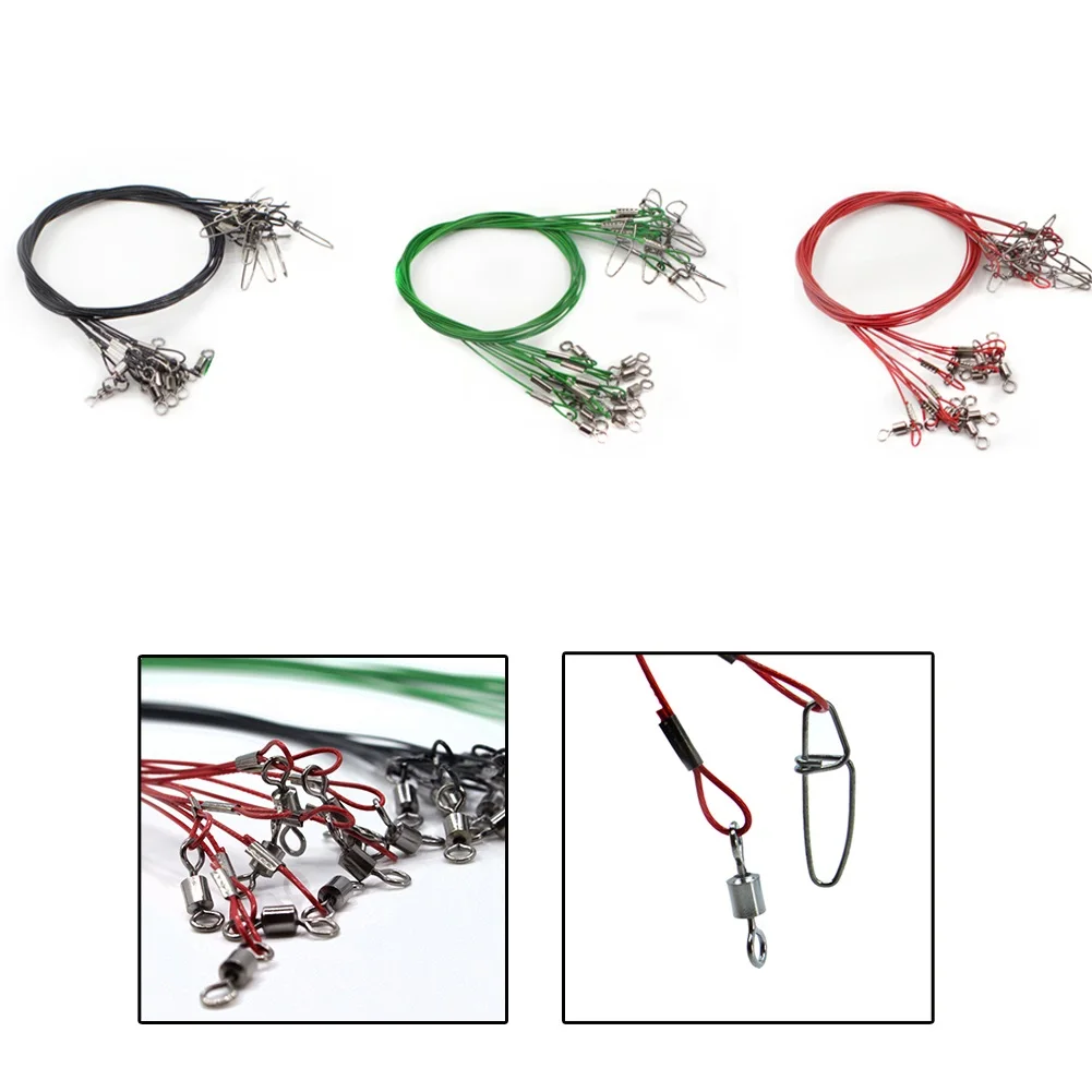 10pcs Anti Bite Steel 50cm Fishing High-carbon Steel Leading Wire Line Fishing Special 50cm Sea Fishing Line
10pcs Anti Bite Steel 50cm Fishing High-carbon Steel Leading Wire Line Fishing Special 50cm Sea Fishing Line