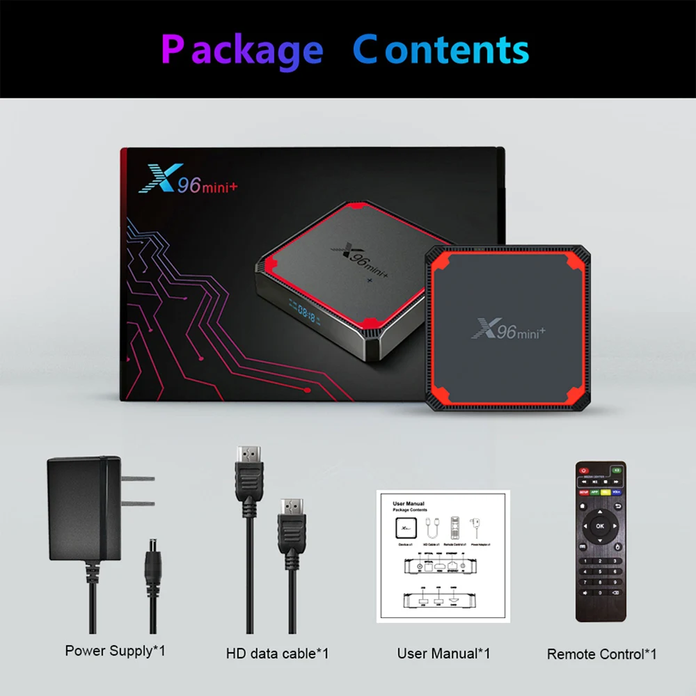 X96mini+ 9.0 Android TV BOX S905W4 Wifi 4K 2GB 16GB Mini Smart Media Player 1GB 8GB 2021 Set Top Box
X96mini+ 9.0 Android TV BOX S905W4 Wifi 4K 2GB 16GB Mini Smart Media Player 1GB 8GB 2021 Set Top Box
