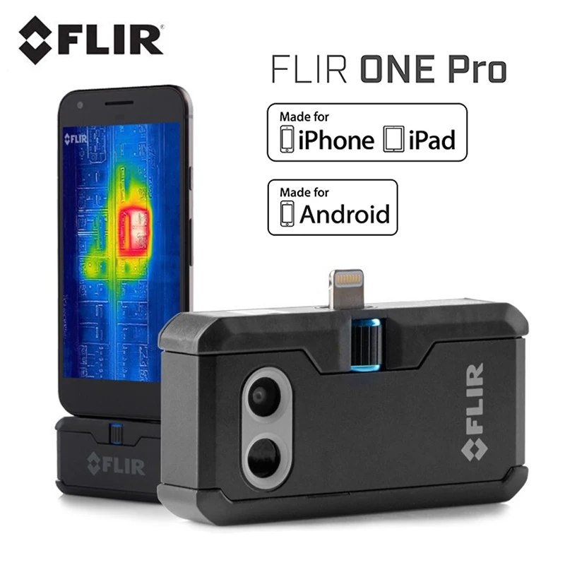 FLIR ONE PRO мобильный телефон Инфракрасная тепловая камера для обнаружения