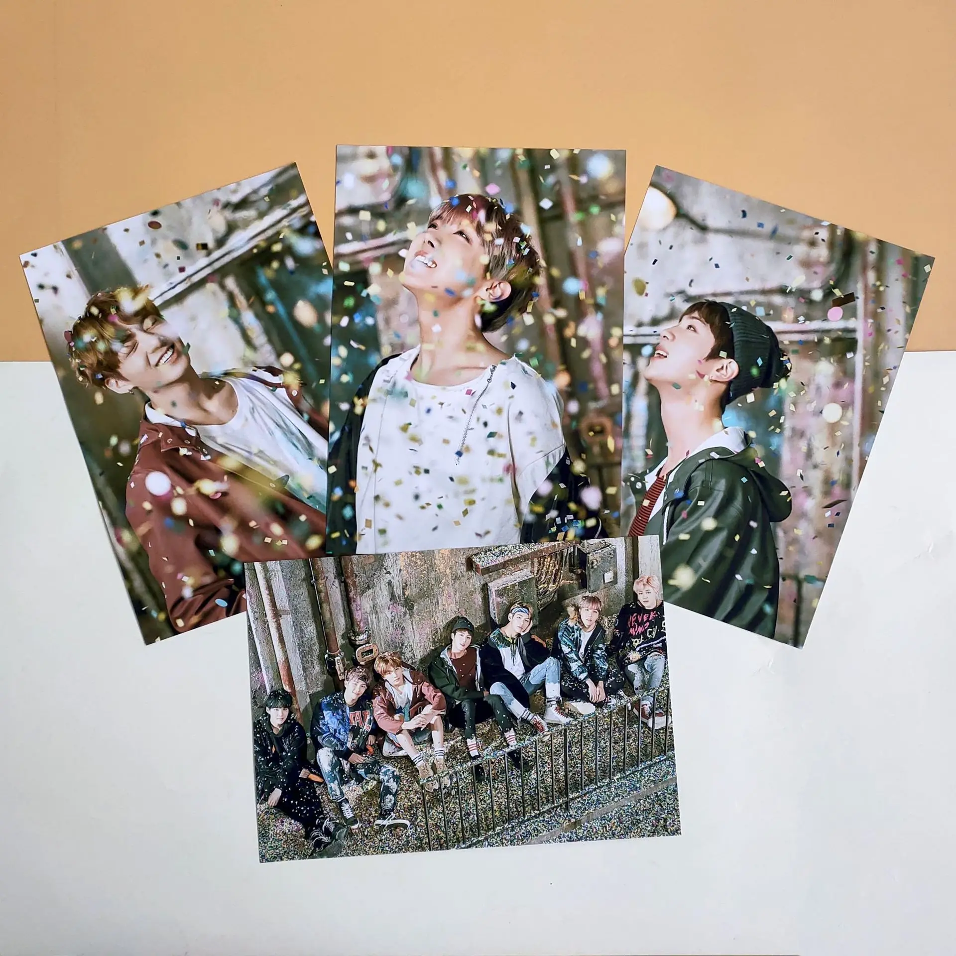 2 шт./компл. Kpop Bangtan Boys Love Yourself New Photo альбом HD постер настенный стикер s клейкий обои