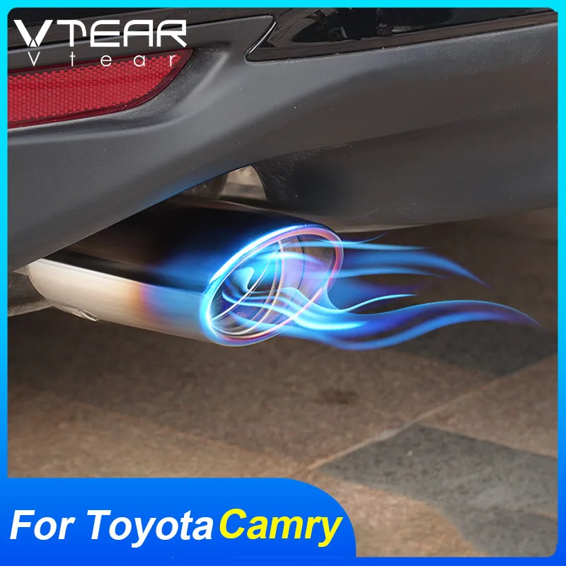 Vtear Exterior Tail Pipes Muffler Decoration Tip Replacement Trim Accessories Car Stainless Steel Parts For Toyota Camry 2020
Vtear Exterior Tail Pipes Muffler Decoration Tip Replacement Trim Accessories Car Stainless Steel Parts For Toyota Camry 2020