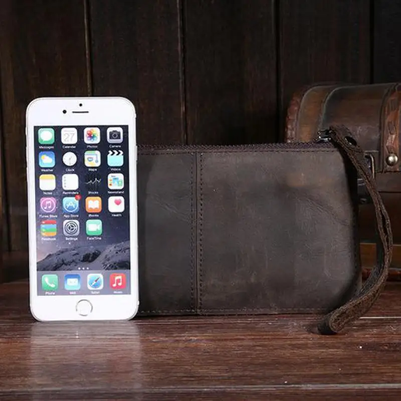 YourSeason Retro Solid Long Men And Ladies Clutch Bags Hand Wallet Purses Genuine Leather Mobile Phone Bag 2021 Handmade
YourSeason Retro Solid Long Men And Ladies Clutch Bags Hand Wallet Purses Genuine Leather Mobile Phone Bag 2021 Handmade