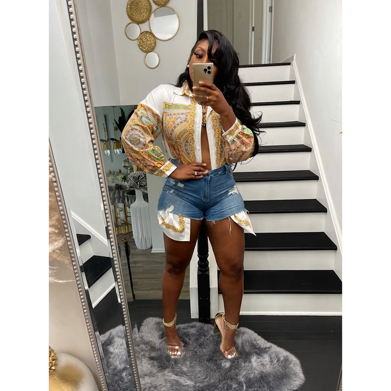 STYLISH LADY Geometric Printed Shirt Dress 2021 Autumn Women Long Sleeve Turn Down Single Breasted Casual Street Mini Dress
STYLISH LADY Geometric Printed Shirt Dress 2021 Autumn Women Long Sleeve Turn Down Single Breasted Casual Street Mini Dress