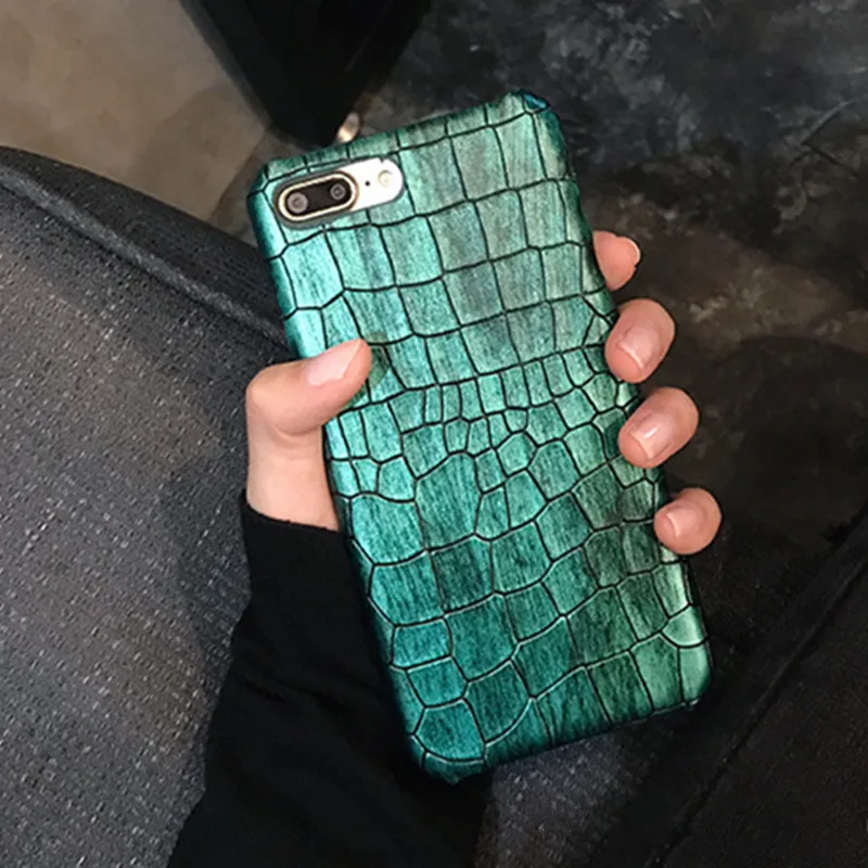 Case For iPhone X 8 7 Plus Luxury Retro 3D Crocodile Pattern Slim Leather Hard PC Cover For Apple iPhone7 6 6S Plus Back Cover
Case For iPhone X 8 7 Plus Luxury Retro 3D Crocodile Pattern Slim Leather Hard PC Cover For Apple iPhone7 6 6S Plus Back Cover