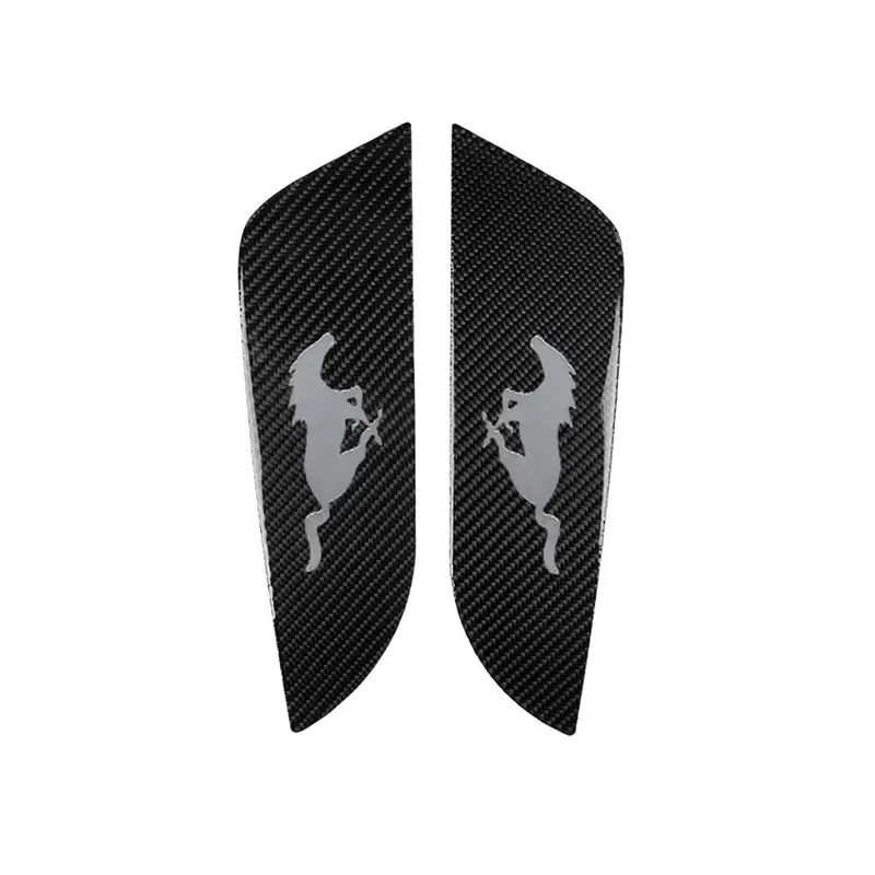 Carbon Fiber Car Accessories Interior Inner Door Panel Modification Decoration Trim Stickers For Ford Mustang 2009-2013 | Автомобили и