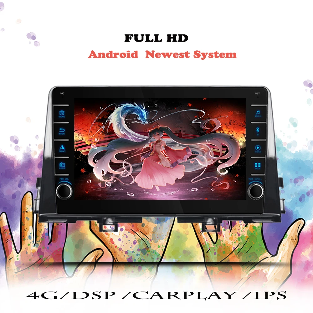Автомагнитола 2 Din Android 10,0 для KIA Morning Picanto 2016, 2017, 2018, 2019, 2020, мультимедийный видео стерео плеер, DVD-навигация, GPS
Автомагнитола 2 Din Android 10,0 для KIA Morning Picanto 2016, 2017, 2018, 2019, 2020, мультимедийный видео стерео плеер, DVD-навигация, GPS