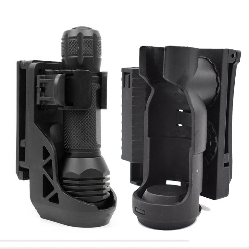 Tactical Flashlight Holster 360 Degree Angle Rotatable Tactical Duable General Flashlight Torch Holder Cover Hunting Accessories
Tactical Flashlight Holster 360 Degree Angle Rotatable Tactical Duable General Flashlight Torch Holder Cover Hunting Accessories