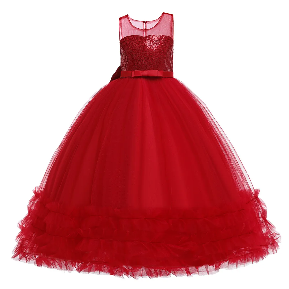 Red Tank Sleeveless Flower Girl Dresses For Weddings Vestidos Girls Sequins Floor Length First Communion Dresses For Girls
Red Tank Sleeveless Flower Girl Dresses For Weddings Vestidos Girls Sequins Floor Length First Communion Dresses For Girls