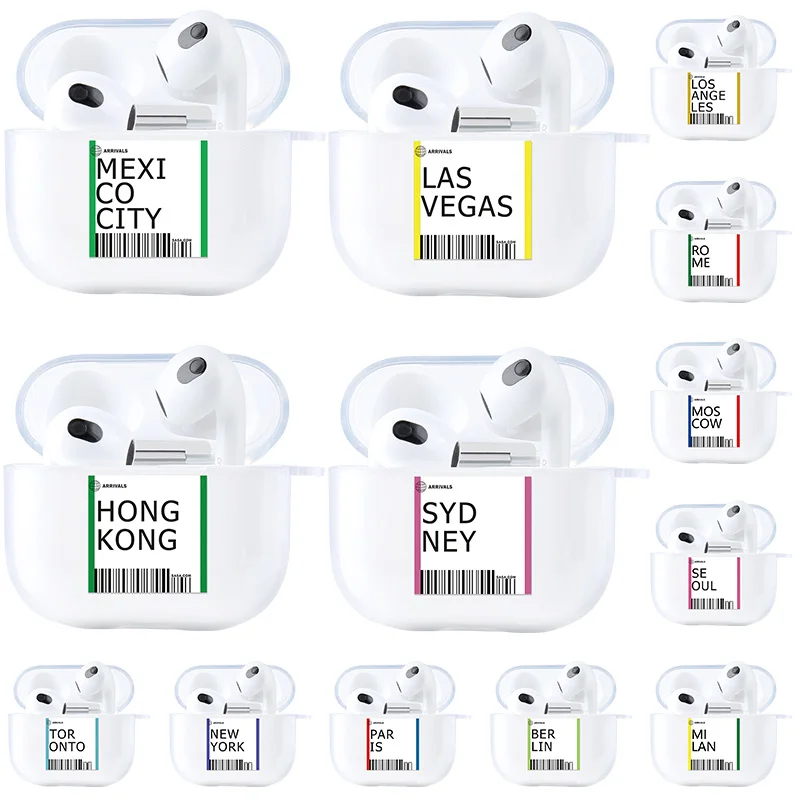 Air Ticket Case For AirPods 3 2 1 Soft Transparent Bluetooth Wireless Earphone Cases For Apple Airpods 1/2/3 INS Headphone Bags
Air Ticket Case For AirPods 3 2 1 Soft Transparent Bluetooth Wireless Earphone Cases For Apple Airpods 1/2/3 INS Headphone Bags