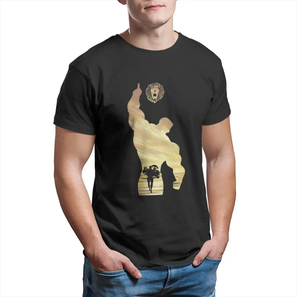 The Seven Deadly Sins T Shirt Red TShirt Escanor Men Fashion Short Sleeve Streetwear Unique Crewneck Gift Idea Cotton Tops
The Seven Deadly Sins T Shirt Red TShirt Escanor Men Fashion Short Sleeve Streetwear Unique Crewneck Gift Idea Cotton Tops