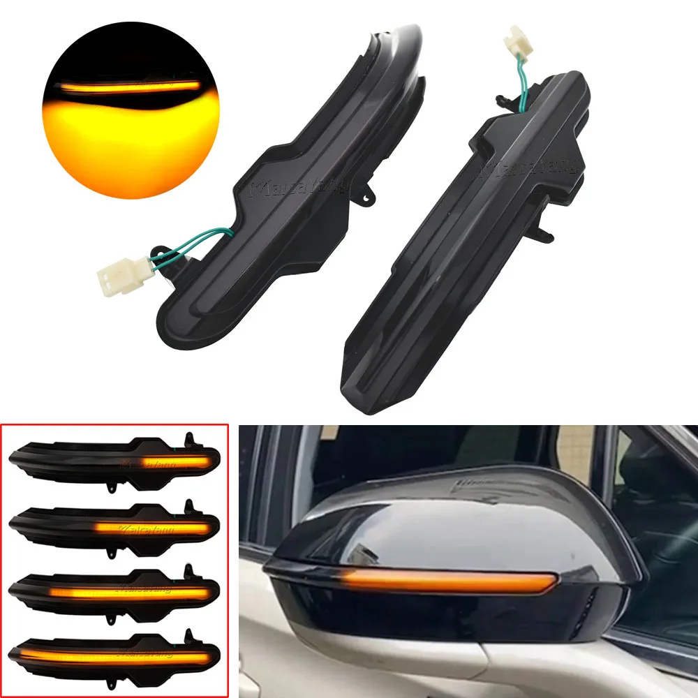 

Dynamic Blinker For Lincoln Corsair Nautilus Rearview Mirror Indicator Flowing Flashing Repeater Lamp LED Turn Signal Light