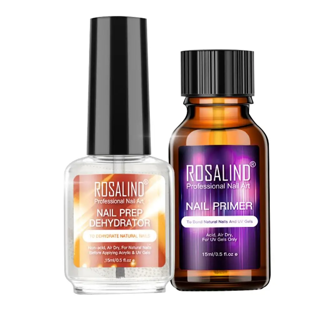 2 PCS Set Professional Natural Nail Prep Dehydrate Nail Primer Strong Adhesion Nail Art Kit For Acrylic Powder Gel Nail Polish
2 PCS Set Professional Natural Nail Prep Dehydrate Nail Primer Strong Adhesion Nail Art Kit For Acrylic Powder Gel Nail Polish