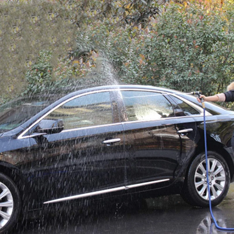 50Ft Garden Hose Water Expandable Watering Hose High Pressure Car Wash Flexible Garden Hose Pipe 
50Ft Garden Hose Water Expandable Watering Hose High Pressure Car Wash Flexible Garden Hose Pipe