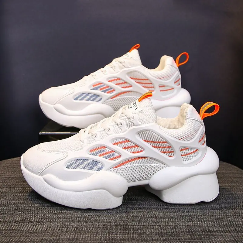 Женские кроссовки на толстой подошве, кроссовки на платформе, Вулканизированная подошва, массивные, для спорта, 2021
Женские кроссовки на толстой подошве, кроссовки на платформе, Вулканизированная подошва, массивные, для спорта, 2021