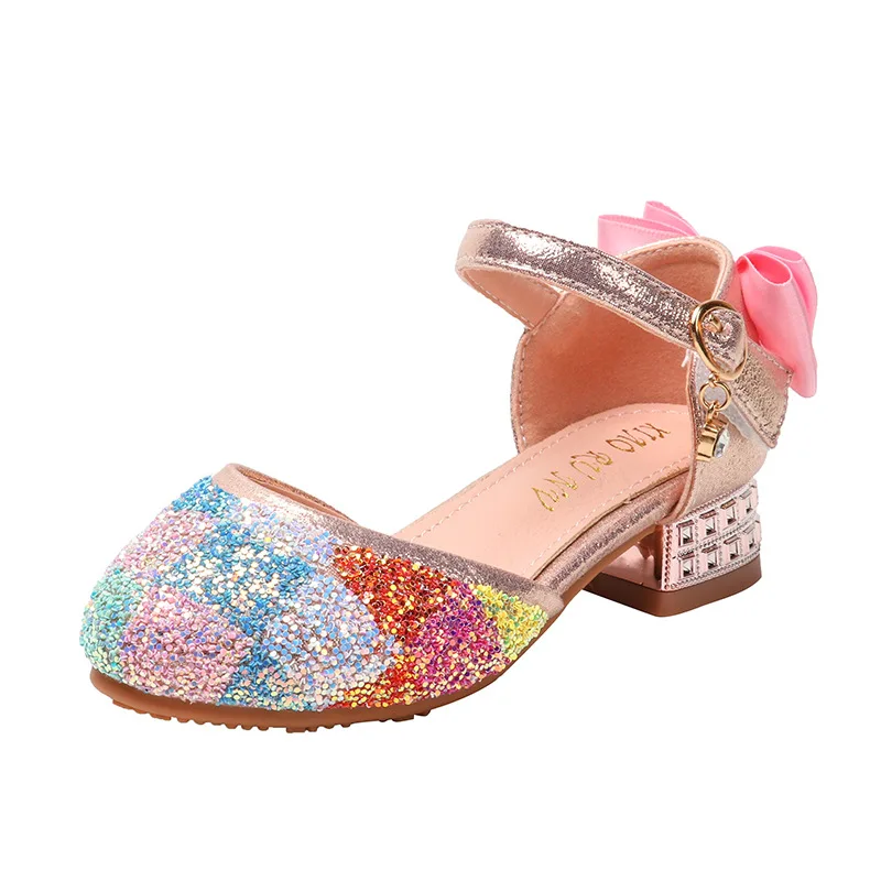 Children Girls Princess Sandals Hollow Sequins Shoes Kids Crystal Heels Leather Shoes Baby Girls School Summer Sandals For Party
Children Girls Princess Sandals Hollow Sequins Shoes Kids Crystal Heels Leather Shoes Baby Girls School Summer Sandals For Party