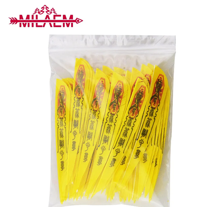 50pcs 4/5 Inch Archery Turkey Feather Right Wings Water Shape Arrow Vanes For Recurve Compound Bow Outdoor Hunting Accessories
50pcs 4/5 Inch Archery Turkey Feather Right Wings Water Shape Arrow Vanes For Recurve Compound Bow Outdoor Hunting Accessories