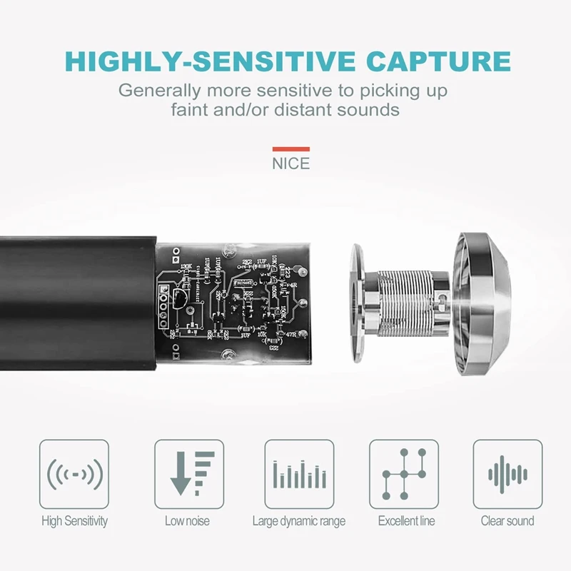 Condenser Microphone Bundle, BM-800 Mic Set for Studio Recording & Broadcasting
Condenser Microphone Bundle, BM-800 Mic Set for Studio Recording & Broadcasting