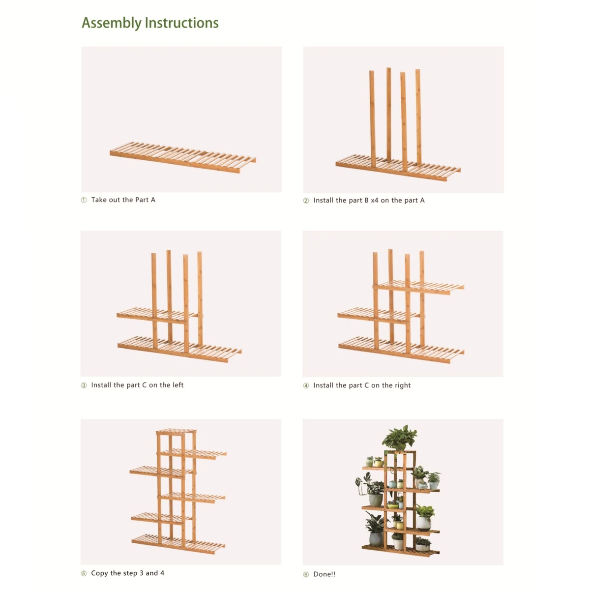 4 /5 /6 Tier Plant Stand Flower Pot Shelf Balcony Holder Rack Living Room Balcony Patio Yard Outdoor Indoor Storage Rack
4 /5 /6 Tier Plant Stand Flower Pot Shelf Balcony Holder Rack Living Room Balcony Patio Yard Outdoor Indoor Storage Rack