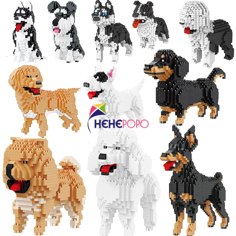 768pcs 18241 Matsushika Dog Block Diamond Building Blocks Pet Animal Chow Husky Golden Retriever Model Mini Bricks Figures
768pcs 18241 Matsushika Dog Block Diamond Building Blocks Pet Animal Chow Husky Golden Retriever Model Mini Bricks Figures