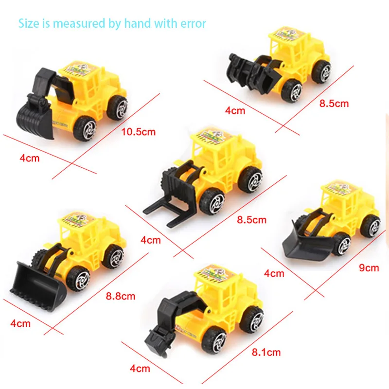 6 Styles Mini Engineering Car Tractor Toy Dump Truck Model Classic Toy Alloy Car Children Toys Engineering Vehicle
6 Styles Mini Engineering Car Tractor Toy Dump Truck Model Classic Toy Alloy Car Children Toys Engineering Vehicle
