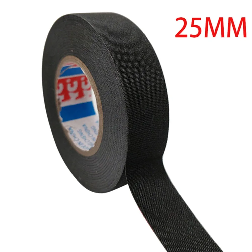 25M Heat-resistant Adhesive Cloth Fabric Tape Cable Harness Wiring Protection For Car Auto Cable Harness Wiring Loom Protection
25M Heat-resistant Adhesive Cloth Fabric Tape Cable Harness Wiring Protection For Car Auto Cable Harness Wiring Loom Protection