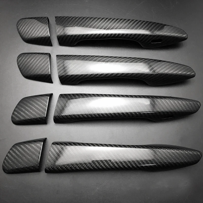 Real Carbon Fiber Exterior Side Door Handle Protector Cover Trim for Lexus ES IS GS CT RX 2012-2019 
Real Carbon Fiber Exterior Side Door Handle Protector Cover Trim for Lexus ES IS GS CT RX 2012-2019